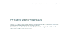 Desktop Screenshot of medxbio.com